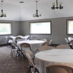 Our Golfers Lounge can seat up to 60 people